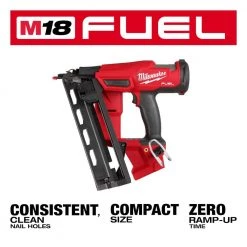 Milwaukee M18 FUEL 18-Volt Lithium-Ion Brushless Cordless Gen II 16-Gauge Angled Finish Nailer (Tool-Only) 19 Milwaukee M18 FUEL 18-Volt Lithium-Ion Brushless Cordless Gen II 16-Gauge Angled Finish Nailer (Tool-Only) -Air Compressors Shop milwaukee finishing nailers 2841 20 1d 1000