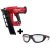 Milwaukee M18 FUEL 3-1/2 in. 18-Volt 21-Degree Lithium-Ion Brushless Framing Nailer and Performance Safety Glasses with Gasket