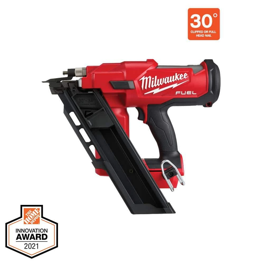 Milwaukee M18 FUEL 3-1/2 in. 18-Volt 30-Degree Lithium-Ion Brushless Cordless Framing Nailer (Tool-Only) 1 Milwaukee M18 FUEL 3-1/2 in. 18-Volt 30-Degree Lithium-Ion Brushless Cordless Framing Nailer (Tool-Only)