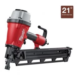 Milwaukee Pneumatic 3-1/2 in. 21 Degree Full Round Head Framing Nailer -Air Compressors Shop milwaukee framing nailers 7200 20 66 1000