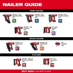 Milwaukee M12 12-Volt 23-Gauge Lithium-Ion Cordless Pin Nailer Kit with M12 FUEL Cordless 4-in-1 Installation 3/8 in. Drill Driver -Air Compressors Shop milwaukee pin nailers 2540 21 2505 20 44 1000