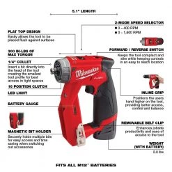 Milwaukee M12 12-Volt 23-Gauge Lithium-Ion Cordless Pin Nailer Kit with M12 FUEL Cordless 4-in-1 Installation 3/8 in. Drill Driver -Air Compressors Shop milwaukee pin nailers 2540 21 2505 20 66 1000