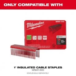 Milwaukee M12 12-Volt Lithium-Ion Cordless Cable Stapler Nailer Kit with 2.0Ah Battery, Charger and Bag 18 Milwaukee M12 12-Volt Lithium-Ion Cordless Cable Stapler Nailer Kit with 2.0Ah Battery, Charger and Bag -Air Compressors Shop milwaukee pneumatic staplers 2448 21 1d 1000