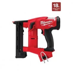 Milwaukee M18 FUEL 18-Volt Lithium-Ion Brushless Cordless 18-Gauge 1/4 in. Narrow Crown Stapler (Tool-Only)