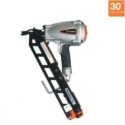 Paslode Pneumatic 3-1/2 in. 30-Degree PowerMaster Plus Clipped-Head Framing Nailer