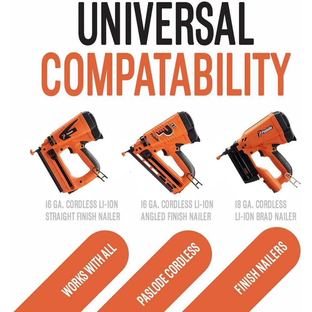 Paslode Universal Trim Yellow Fuel Cells for Cordless Trim Nailers (2-Pack) 6 Paslode Universal Trim Yellow Fuel Cells for Cordless Trim Nailers (2-Pack) - Image 6