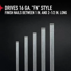 Porter-Cable Pneumatic 16-Gauge 2-1/2 in. Nailer Kit -Air Compressors Shop porter cable finishing nailers fn250c 66 1000