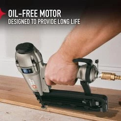 Porter-Cable Pneumatic 16-Gauge 2-1/2 in. Nailer Kit -Air Compressors Shop porter cable finishing nailers fn250c a0 1000