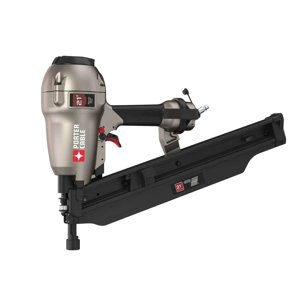 Porter-Cable 21-Degree 3-1/2 in. Full Round Framing Nailer 1 Porter-Cable 21-Degree 3-1/2 in. Full Round Framing Nailer