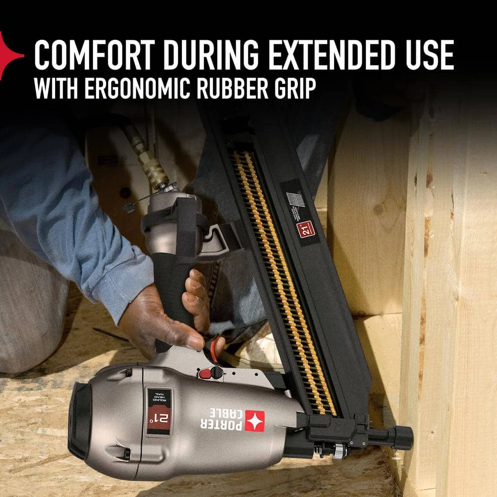 Porter-Cable 21-Degree 3-1/2 in. Full Round Framing Nailer 7 Porter-Cable 21-Degree 3-1/2 in. Full Round Framing Nailer - Image 7