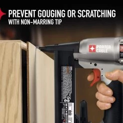Porter-Cable Pneumatic 18-Gauge 1-1/2 in. Narrow Crown Stapler Kit -Air Compressors Shop porter cable pneumatic staplers ns150c c3 1000