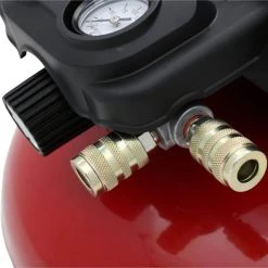 Porter-Cable 6 Gal. 150 PSI Portable Electric Air Compressor Kit 16 Porter-Cable 6 Gal. 150 PSI Portable Electric Air Compressor Kit -Air Compressors Shop porter cable portable air compressors c2002 wk 1d 1000