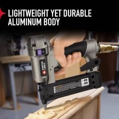 Porter-Cable 6 Gal. 150 PSI Portable Electric Air Compressor, 18-Gauge Brad Nailer and 23-Gauge 1-3/8 in. Pin Nailer -Air Compressors Shop porter cable portable air compressors pcfp12236pin138 1d 1000