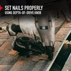 Porter-Cable Pneumatic 15-Degree Coil Roofing Nailer -Air Compressors Shop porter cable roofing nailers rn175c 77 1000
