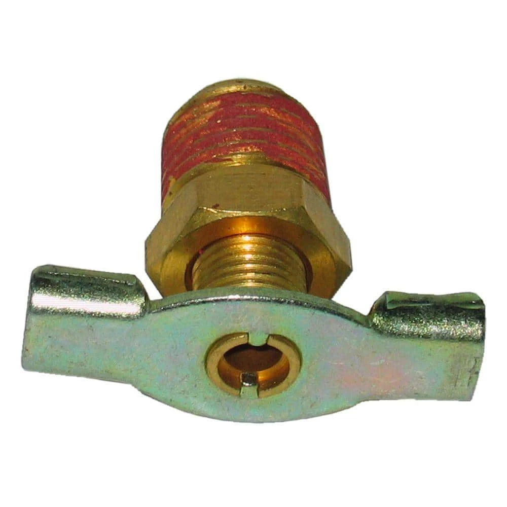 Powermate 1/4 in. NPT Tank Drain Valve 1 Powermate 1/4 in. NPT Tank Drain Valve
