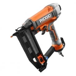 RIDGID Pneumatic 18-Gauge 2-1/8 in. Brad Nailer and 16-Gauge 2-1/2 in. Straight Finish Nailer Kit -Air Compressors Shop ridgid air tool kits r692bffn 66 1000