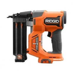 RIDGID 18V Brushless Cordless 18-Gauge 2-1/8 in. Brad Nailer with CLEAN DRIVE Technology with 2.0 Ah Battery and Charger -Air Compressors Shop ridgid brad nailers r09891k 66 1000