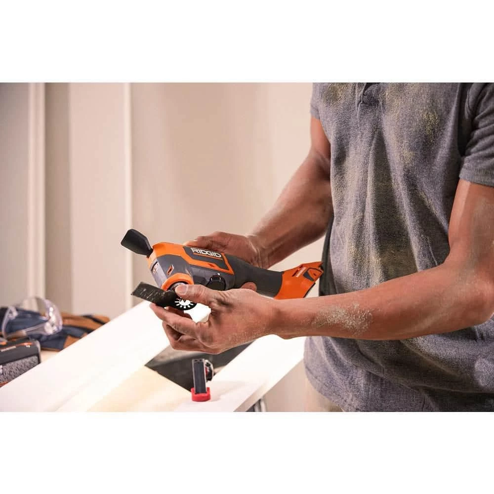 RIDGID 18V 21 Degree Framing Nailer, FREE Multi-Tool & 4.0Ah MO Battery 12 RIDGID 18V 21 Degree Framing Nailer, FREE Multi-Tool & 4.0Ah MO Battery - Image 12
