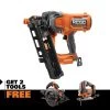 RIDGID 18V 21 Degree Framing Nailer, FREE Circular Saw & Jig-Saw