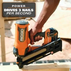 RIDGID 18V Brushless Cordless 30° 3-1/2 in. Framing Nailer with Brushless Jig Saw (Tools Only) 18 RIDGID 18V Brushless Cordless 30° 3-1/2 in. Framing Nailer with Brushless Jig Saw (Tools Only) -Air Compressors Shop ridgid framing nailers r09895b r8832b 1d 1000