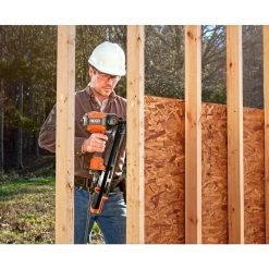 RIDGID Pneumatic 21-Degree 3-1/2 in. Round Head Framing Nailer -Air Compressors Shop ridgid framing nailers r350rhf 4f 1000