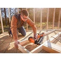 RIDGID Pneumatic 21-Degree 3-1/2 in. Round Head Framing Nailer -Air Compressors Shop ridgid framing nailers r350rhf c3 1000