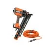 RIDGID Pneumatic 21-Degree 3-1/2 in. Round Head Framing Nailer with 1/4 in. 50 ft. Lay Flat Air Hose