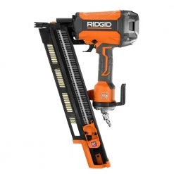 RIDGID Pneumatic 21-Degree 3-1/2 in. Round Head Framing Nailer with 1/4 in. 50 ft. Lay Flat Air Hose -Air Compressors Shop ridgid framing nailers r350rhf r5025lf a0 1000