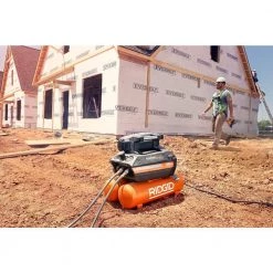 RIDGID 4.5 Gal. Portable Electric Quiet Air Compressor 16 RIDGID 4.5 Gal. Portable Electric Quiet Air Compressor -Air Compressors Shop ridgid portable air compressors of45200ss fa 1000