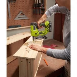 RYOBI ONE+ 18V Cordless 2-Tool Combo Kit with 18-Gauge Brad Nailer and 23-Gauge 1-3/8 in. Headless Pin Nailer (Tools Only) -Air Compressors Shop ryobi brad nailers p320 p318 4f 1000