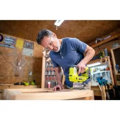 RYOBI ONE+ 18V Cordless 2-Tool Combo Kit with 18-Gauge Brad Nailer and 23-Gauge 1-3/8 in. Headless Pin Nailer (Tools Only) -Air Compressors Shop ryobi brad nailers p320 p318 c3 1000