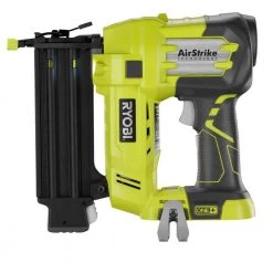 RYOBI ONE+ 18V AirStrike 18-Gauge Cordless Brad Nailer with ONE+ 18V Cordless Orbital Jig Saw (Tools Only) -Air Compressors Shop ryobi brad nailers p320 p5231 40 1000