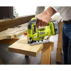 RYOBI ONE+ 18V AirStrike 18-Gauge Cordless Brad Nailer with ONE+ 18V Cordless Orbital Jig Saw (Tools Only) -Air Compressors Shop ryobi brad nailers p320 p5231 44 1000