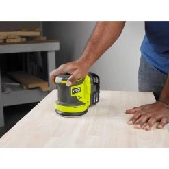 RYOBI ONE+ 18V Cordless 2-Tool Combo Kit with 18-Gauge Brad Nailer and 5 in. Random Orbit Sander (Tools Only) -Air Compressors Shop ryobi brad nailers p320 pcl406b 77 1000