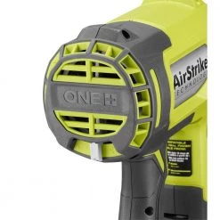 RYOBI ONE+ 18V 16-Gauge Cordless AirStrike Finish Nailer with 1.5 Ah Battery and Charger -Air Compressors Shop ryobi finishing nailers p326kn a0 1000