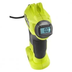 RYOBI ONE+ 18V Cordless High Pressure Inflator with Digital Gauge (Tool Only) -Air Compressors Shop ryobi inflators p737d 77 1000