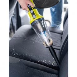 RYOBI ONE+ 18V Cordless Dual Function Inflator/Deflator with Cordless Wet/Dry Hand Vacuum (Tools Only) -Air Compressors Shop ryobi inflators p747 pcl702b 40 1000