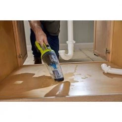 RYOBI ONE+ 18V Cordless Dual Function Inflator/Deflator with Cordless Wet/Dry Hand Vacuum (Tools Only) -Air Compressors Shop ryobi inflators p747 pcl702b 66 1000