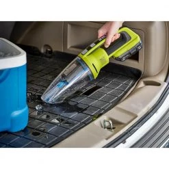 RYOBI ONE+ 18V Cordless Dual Function Inflator/Deflator with Cordless Wet/Dry Hand Vacuum (Tools Only) -Air Compressors Shop ryobi inflators p747 pcl702b 77 1000