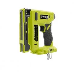 RYOBI ONE+ 18V Cordless Compression Drive 3/8 in. Crown Stapler with HIGH PERFORMANCE 4.0 Ah Battery and Charger Kit -Air Compressors Shop ryobi pneumatic staplers p317 psk004 a0 1000