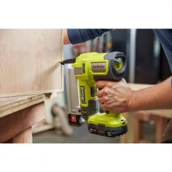 RYOBI ONE+ 18V 18-Gauge Cordless AirStrike Narrow Crown Stapler (Tool Only) -Air Compressors Shop ryobi pneumatic staplers p361 77 1000