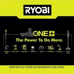 RYOBI ONE+ 18V Cordless 1 Gal. Portable Air Compressor (Tool Only) -Air Compressors Shop ryobi portable air compressors p739 31 1000