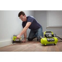 RYOBI ONE+ 18V Cordless 1 Gal. Portable Air Compressor (Tool Only) -Air Compressors Shop ryobi portable air compressors p739 4f 1000
