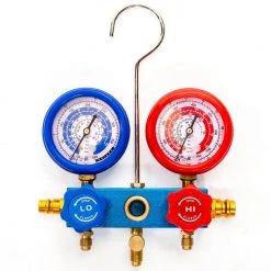 XtremepowerUS 1/4 HP 3 CFM Air Vacuum Pump HVAC A/C Refrigerant Kit with AC Manifold Gauge Set -Air Compressors Shop xtremepowerus compressor accessories 71097 h2 44 1000